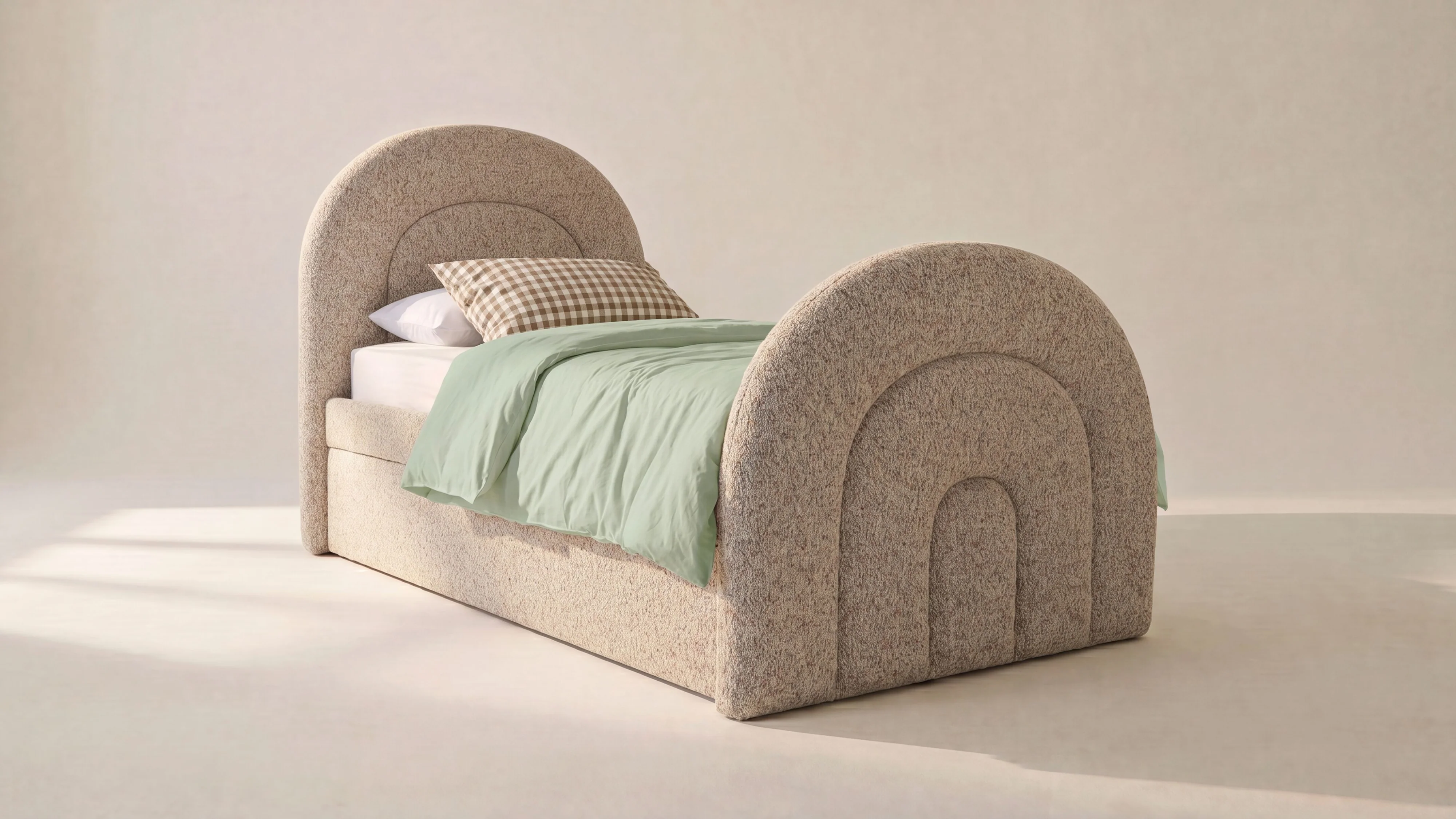 Sunrise Trundle Bed, Twin, Cobble