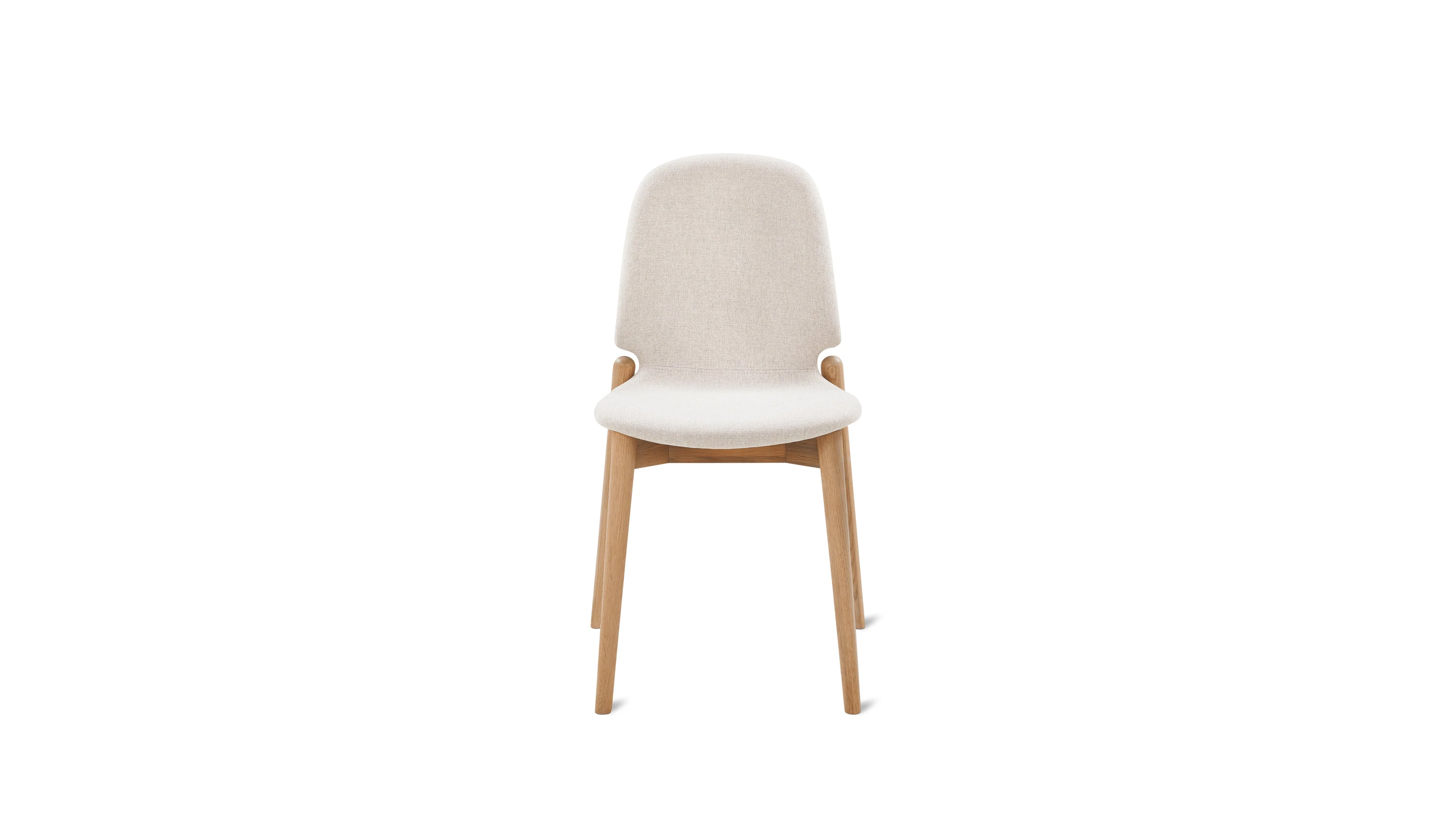 Dine In Dining Chair (Set of Two), Oak/Dune