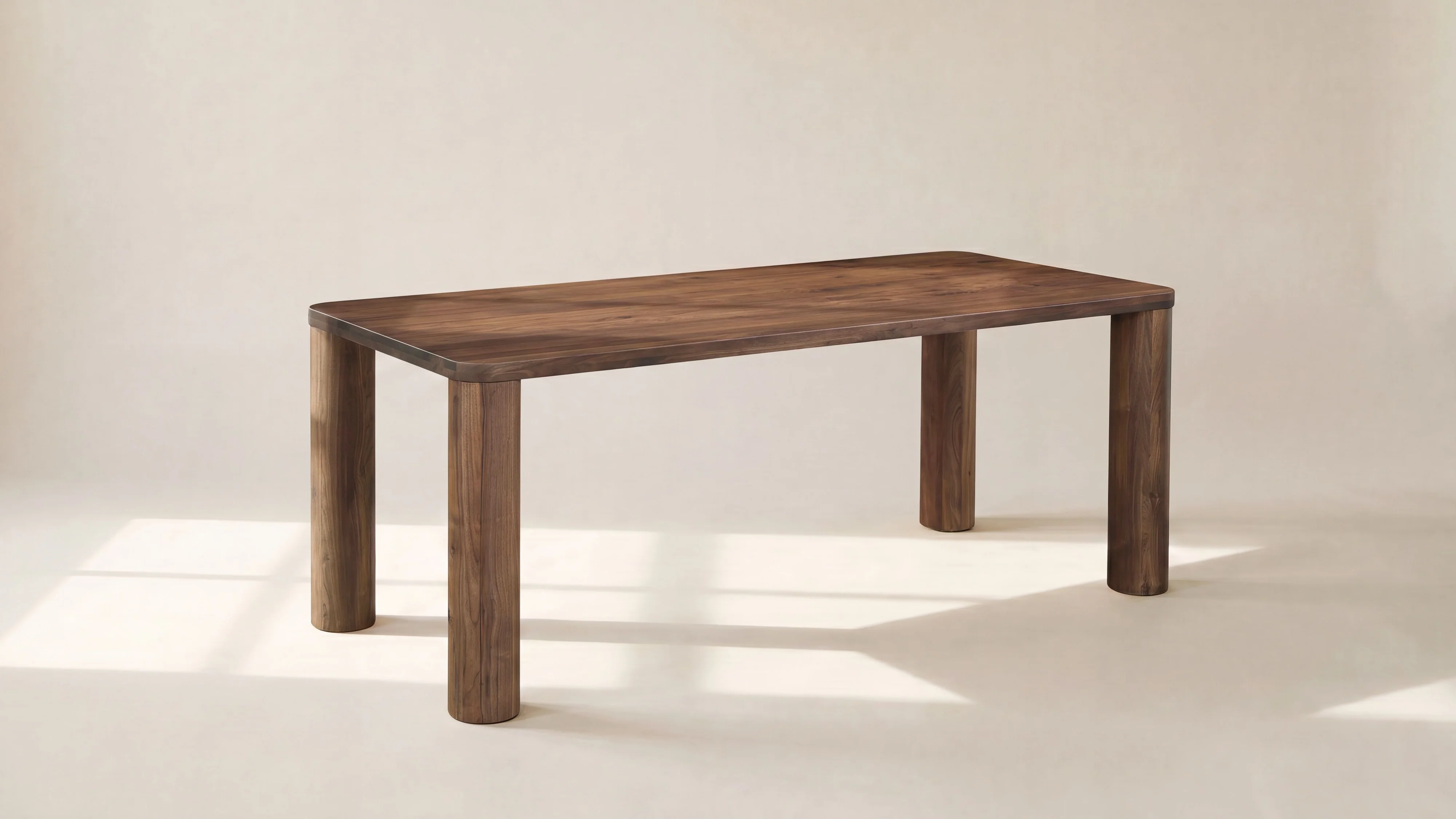 Field Dining Table, Seats 6-8 People, American Walnut