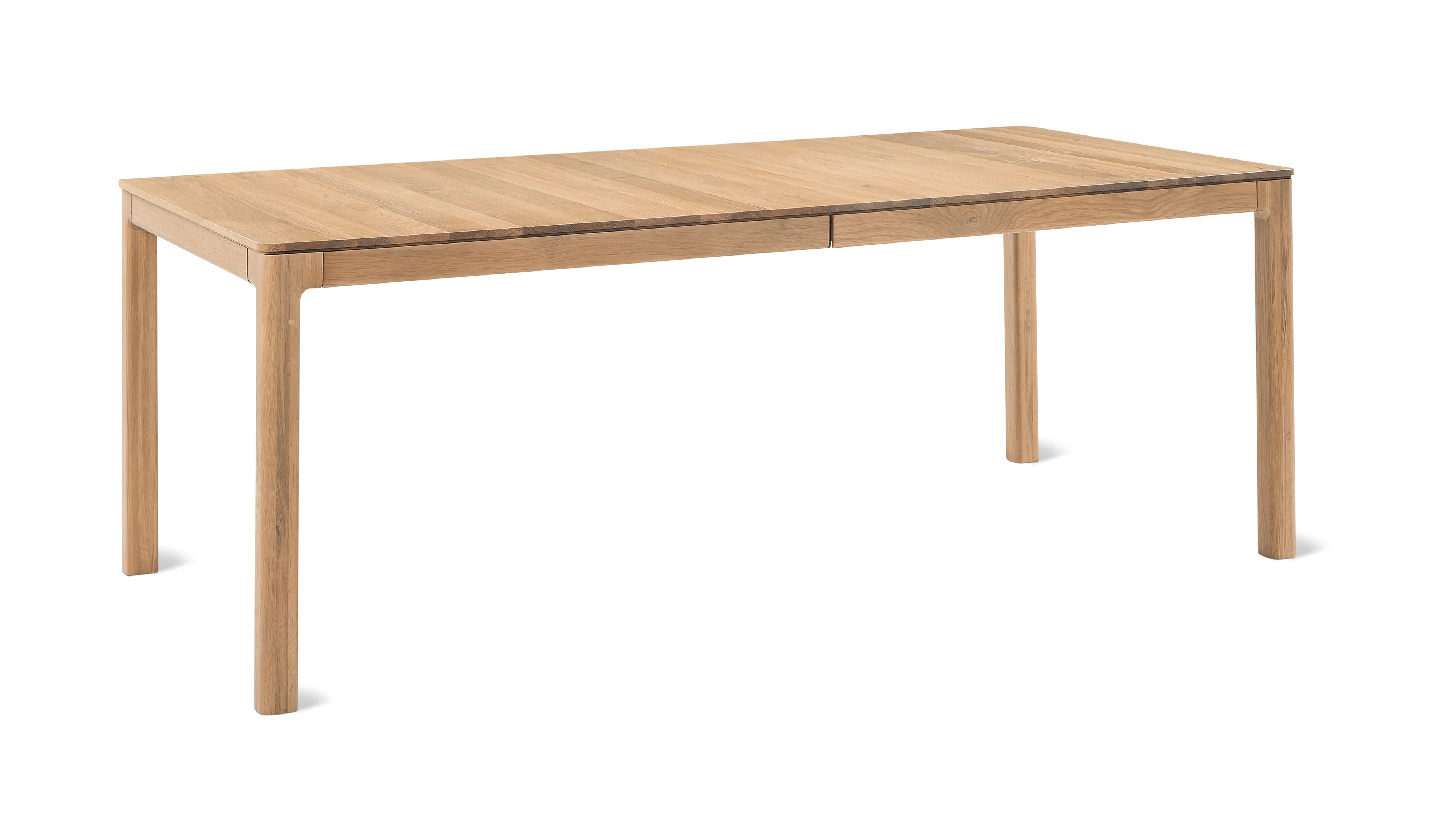 Bridge Extendable Dining Table, Seats 8-12, Oak