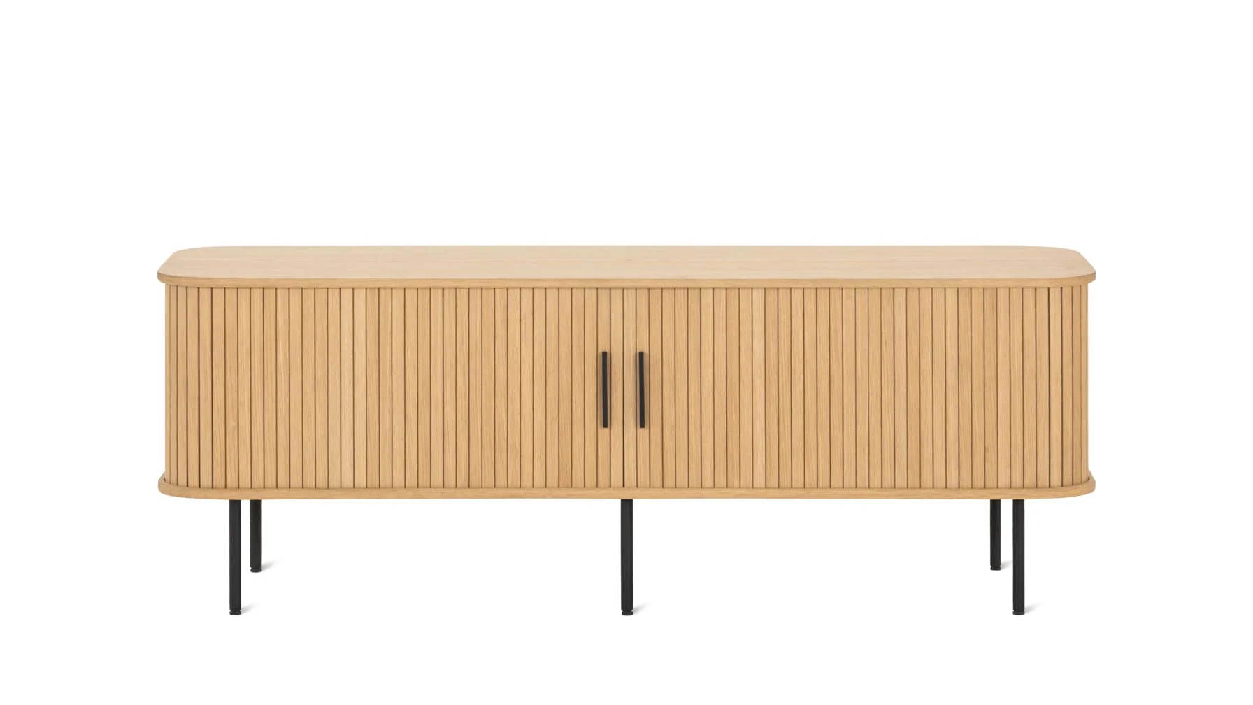 Easy Edge Media Unit, White Oak