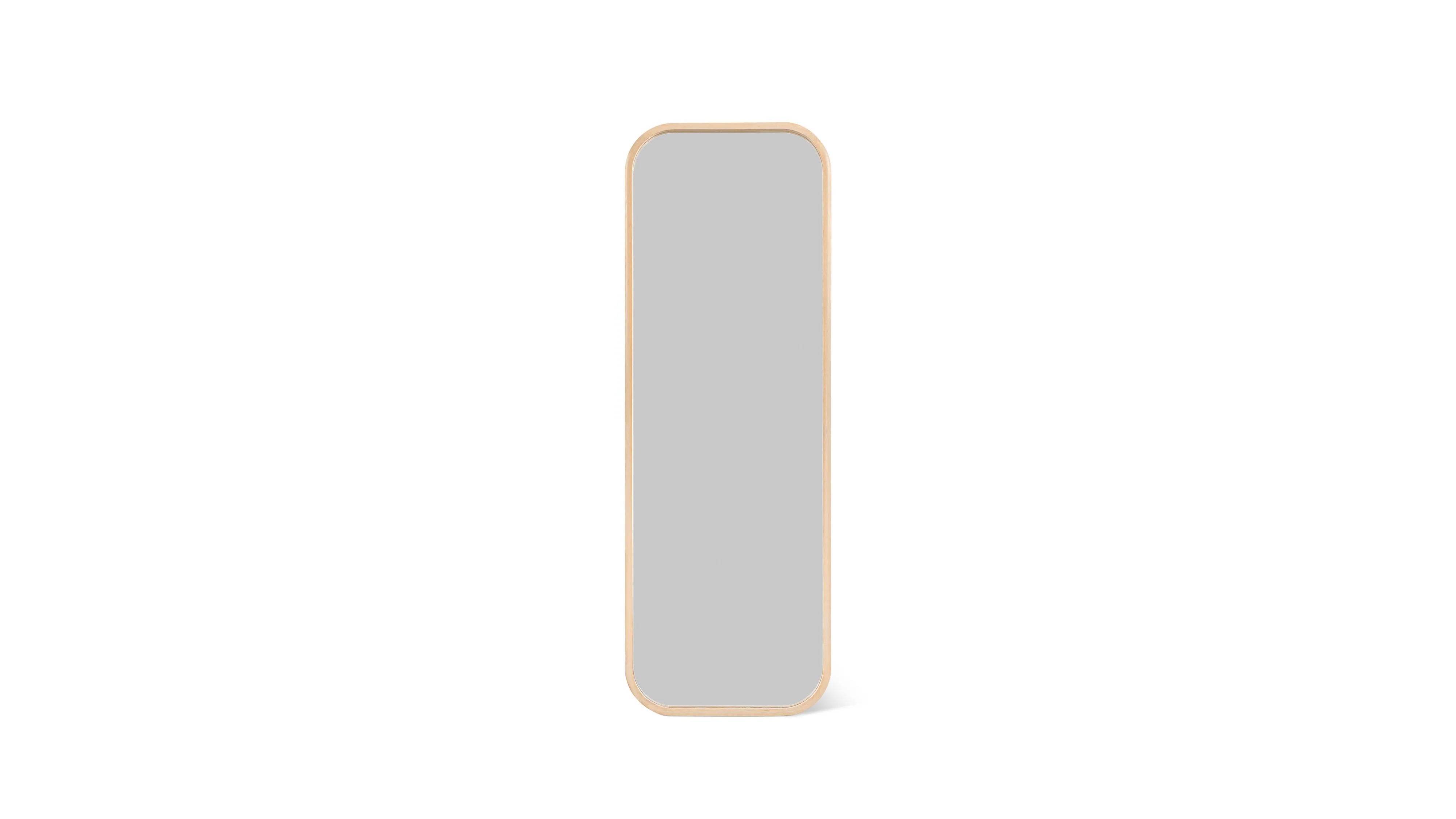Harbour Mirror, Rectangular, Pale Oak