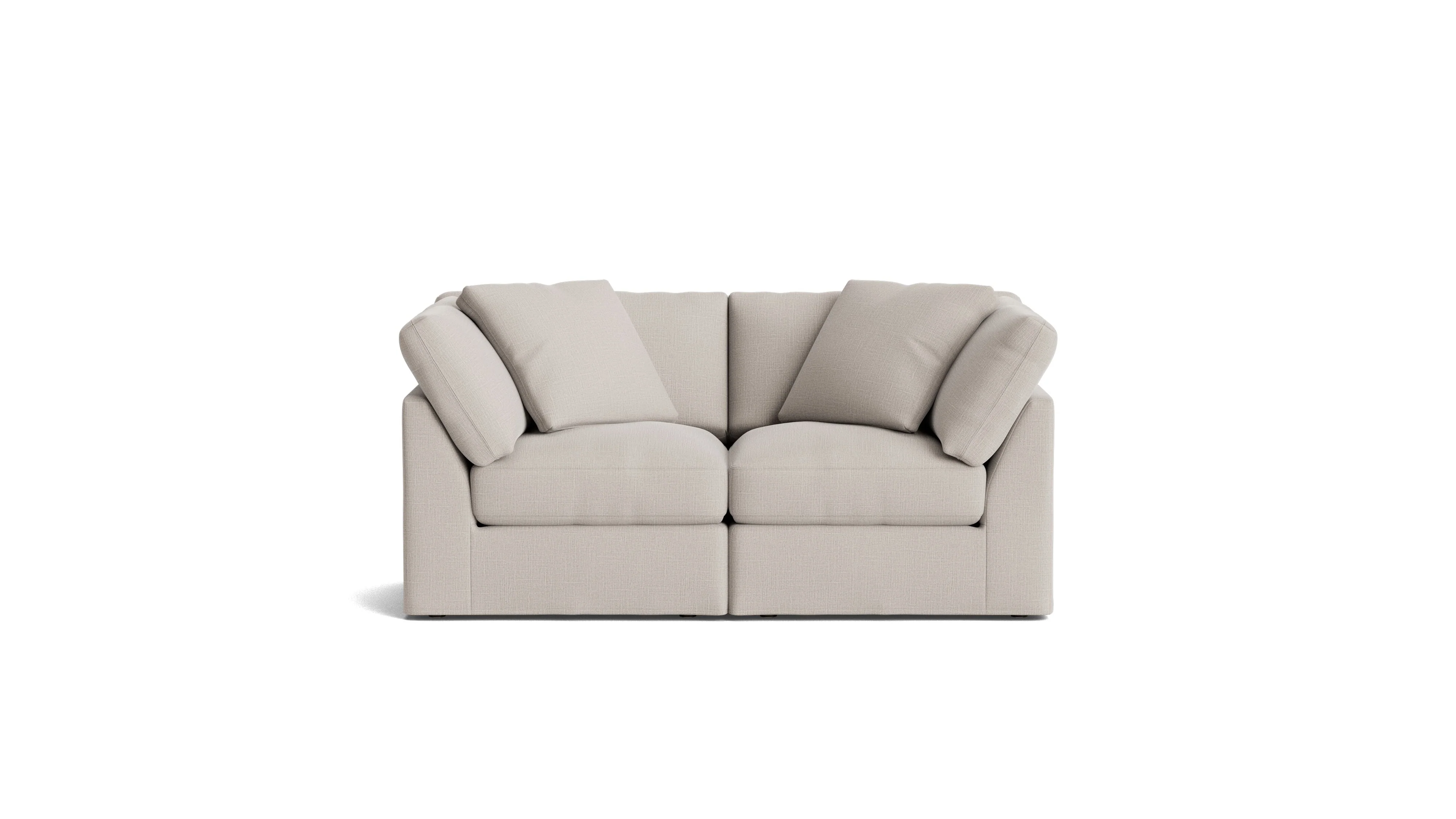 Get Together? 2-Piece Modular Sofa, Standard, Clay