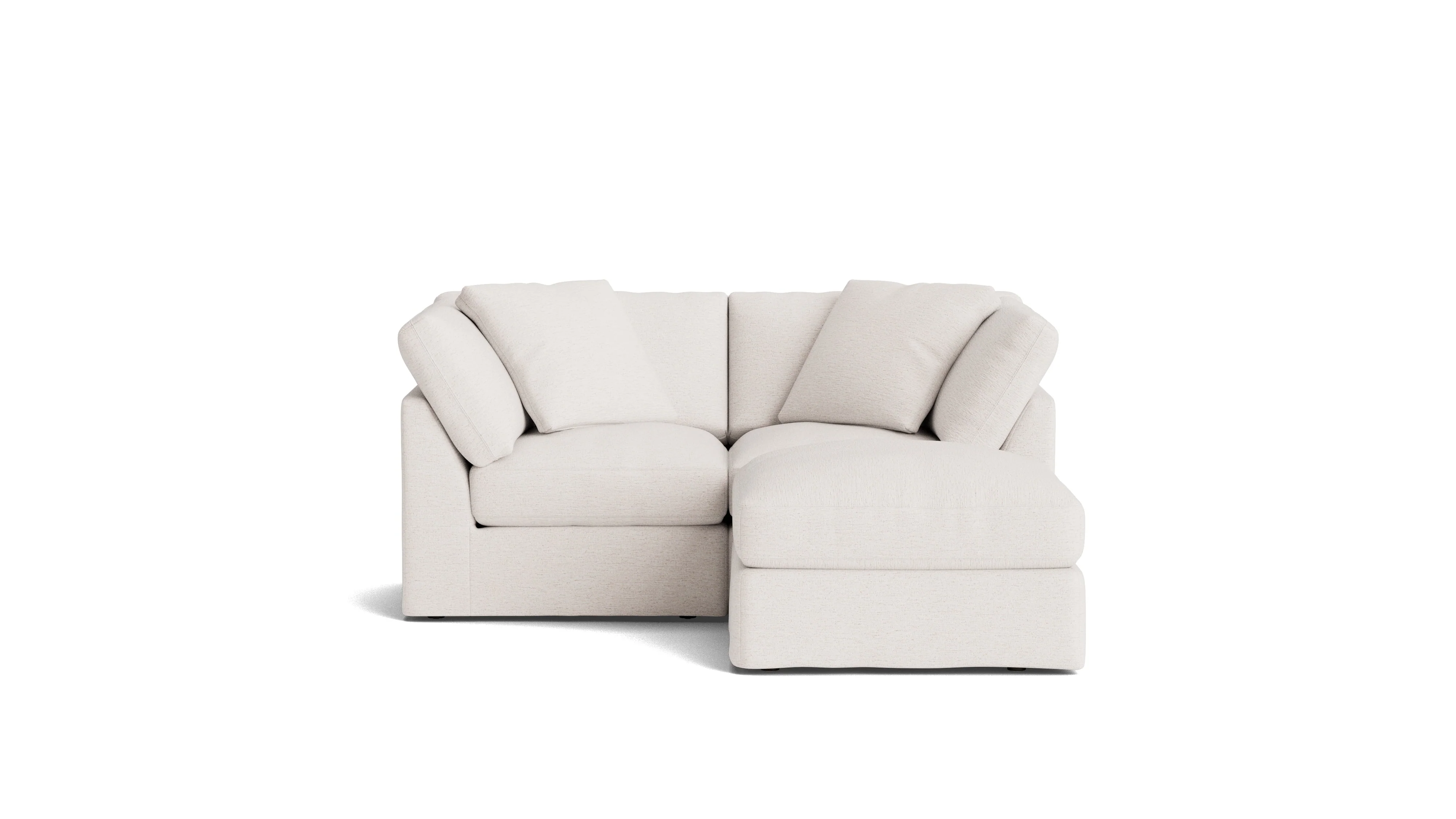 Get Together? 3-Piece Modular Sectional, Standard, Nomad Snow