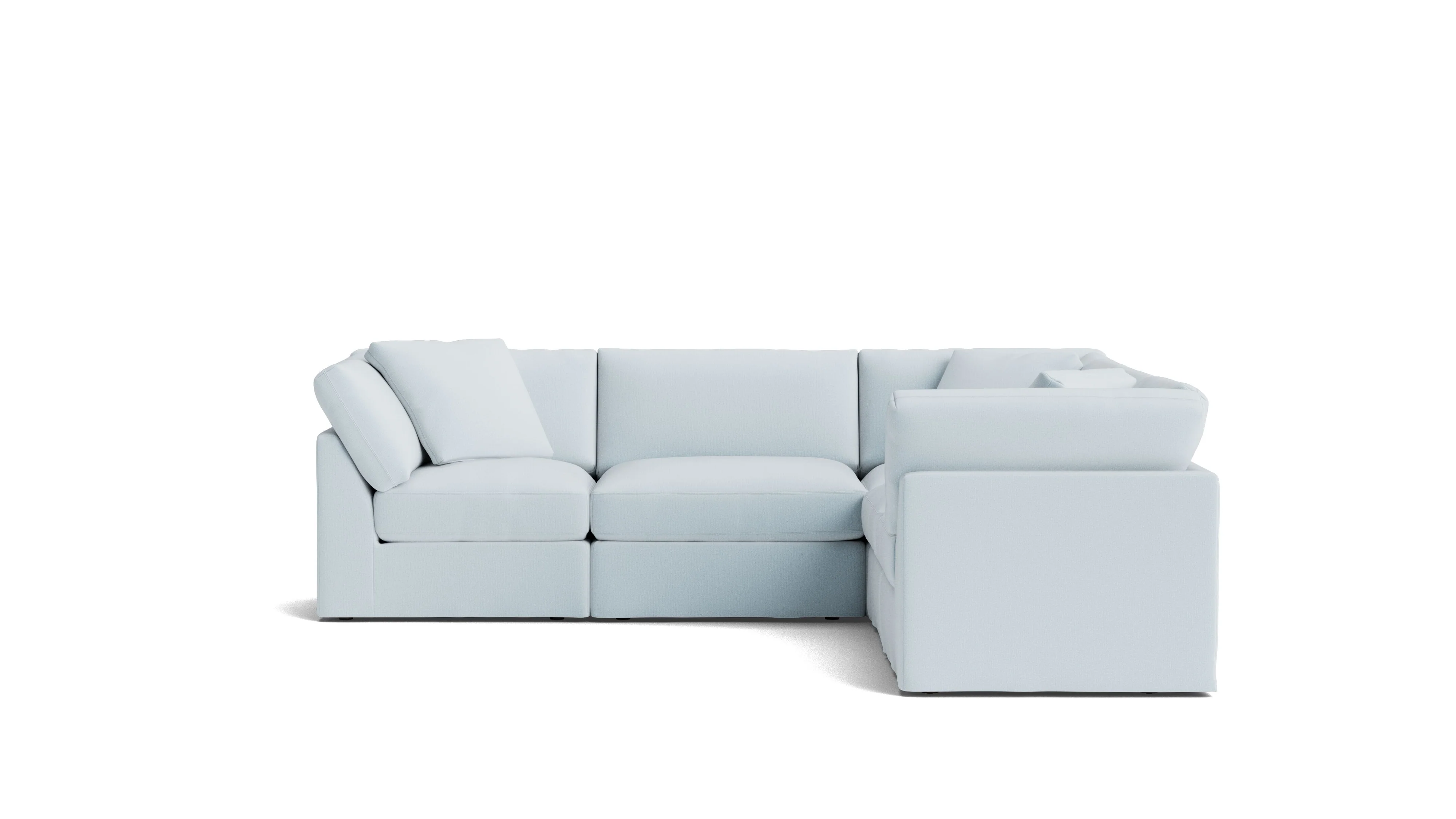 Get Together? 5-Piece Modular Sectional Closed, Standard, Cove