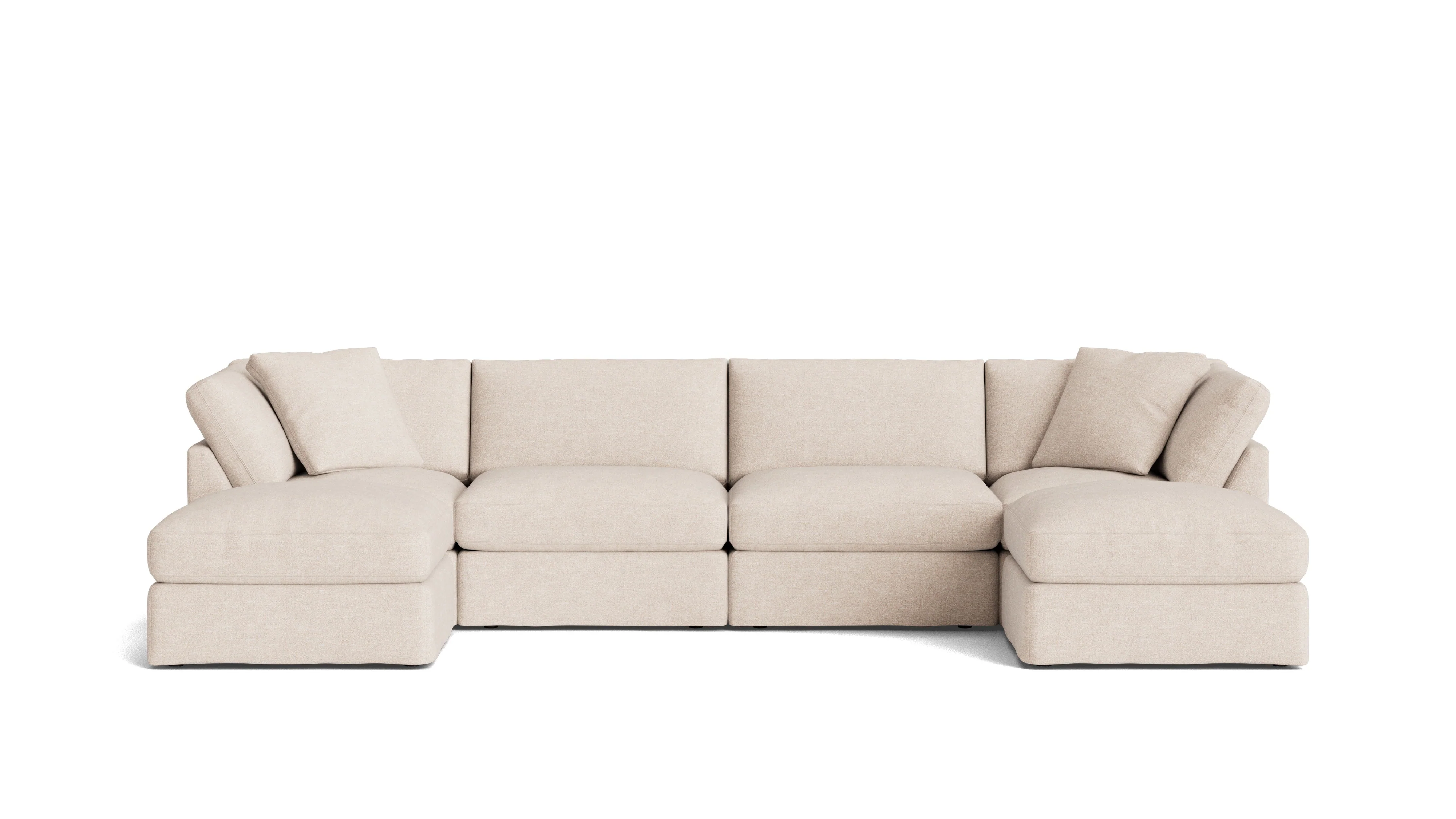 Get Together? 6-Piece Modular U-Shaped Sectional, Standard, Sunbeam