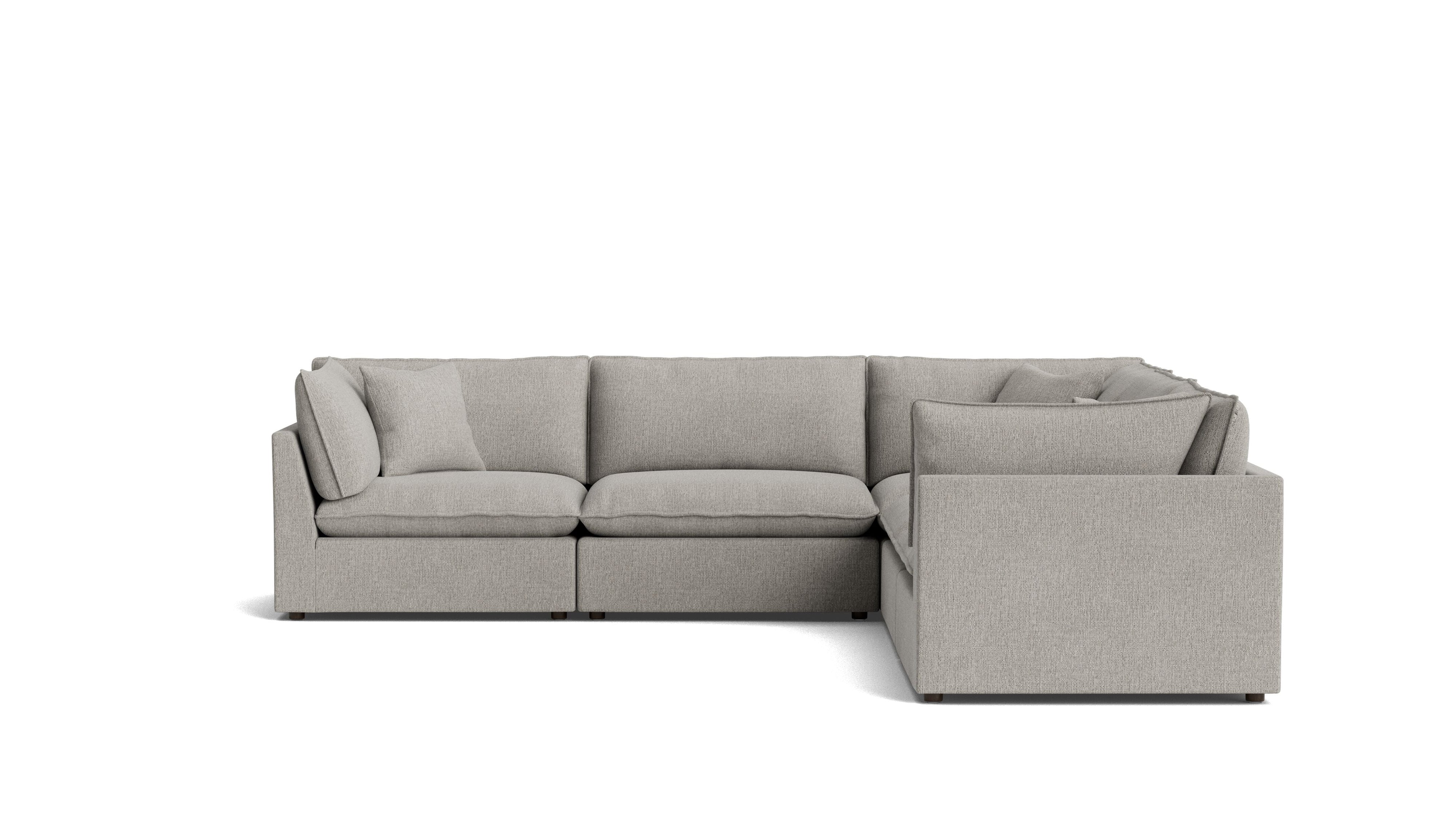 Chill Time 3-Piece Modular Sectional, Heather