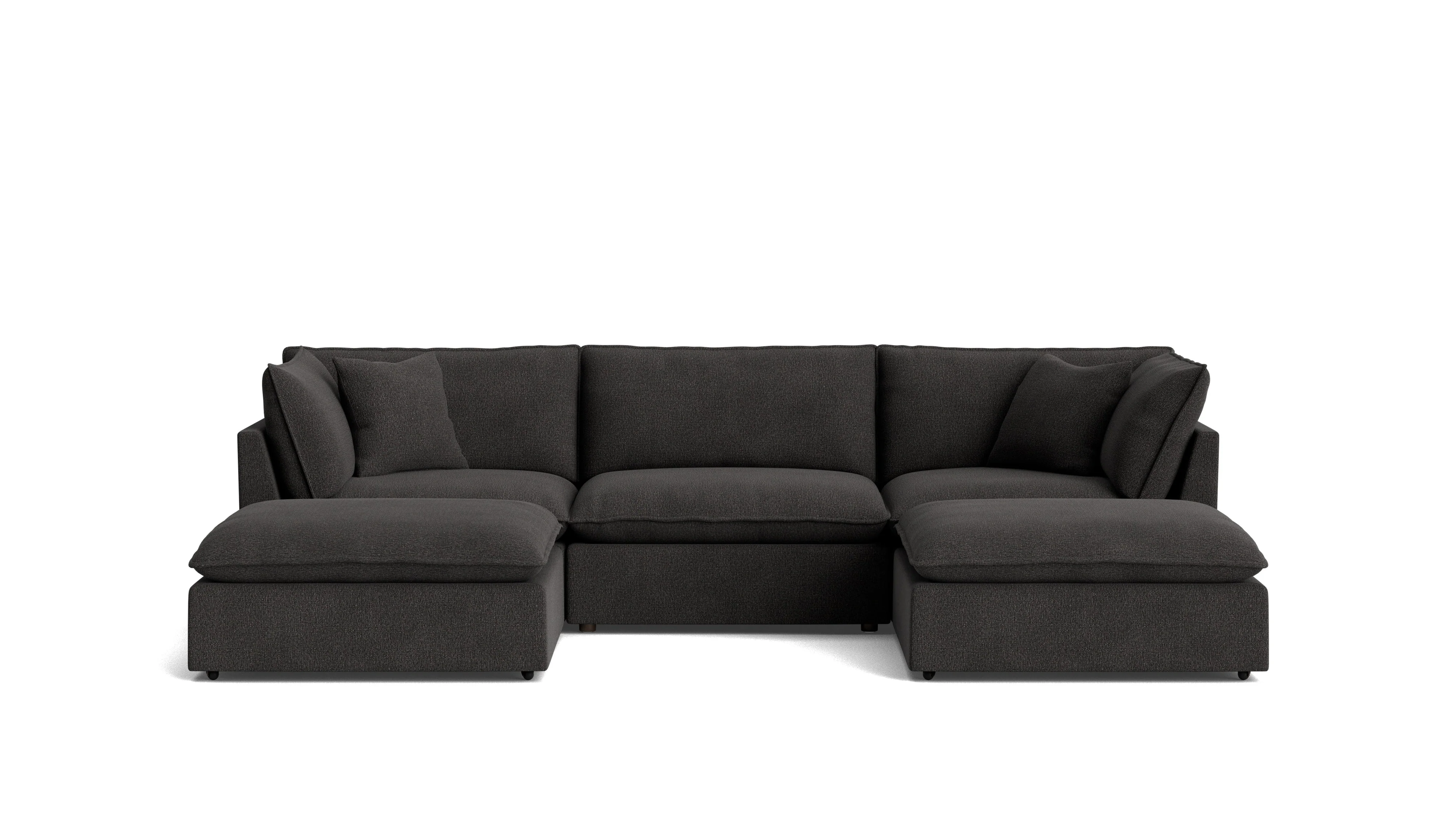 Chill Time 3-Piece Modular Sectional, Dark Shadow