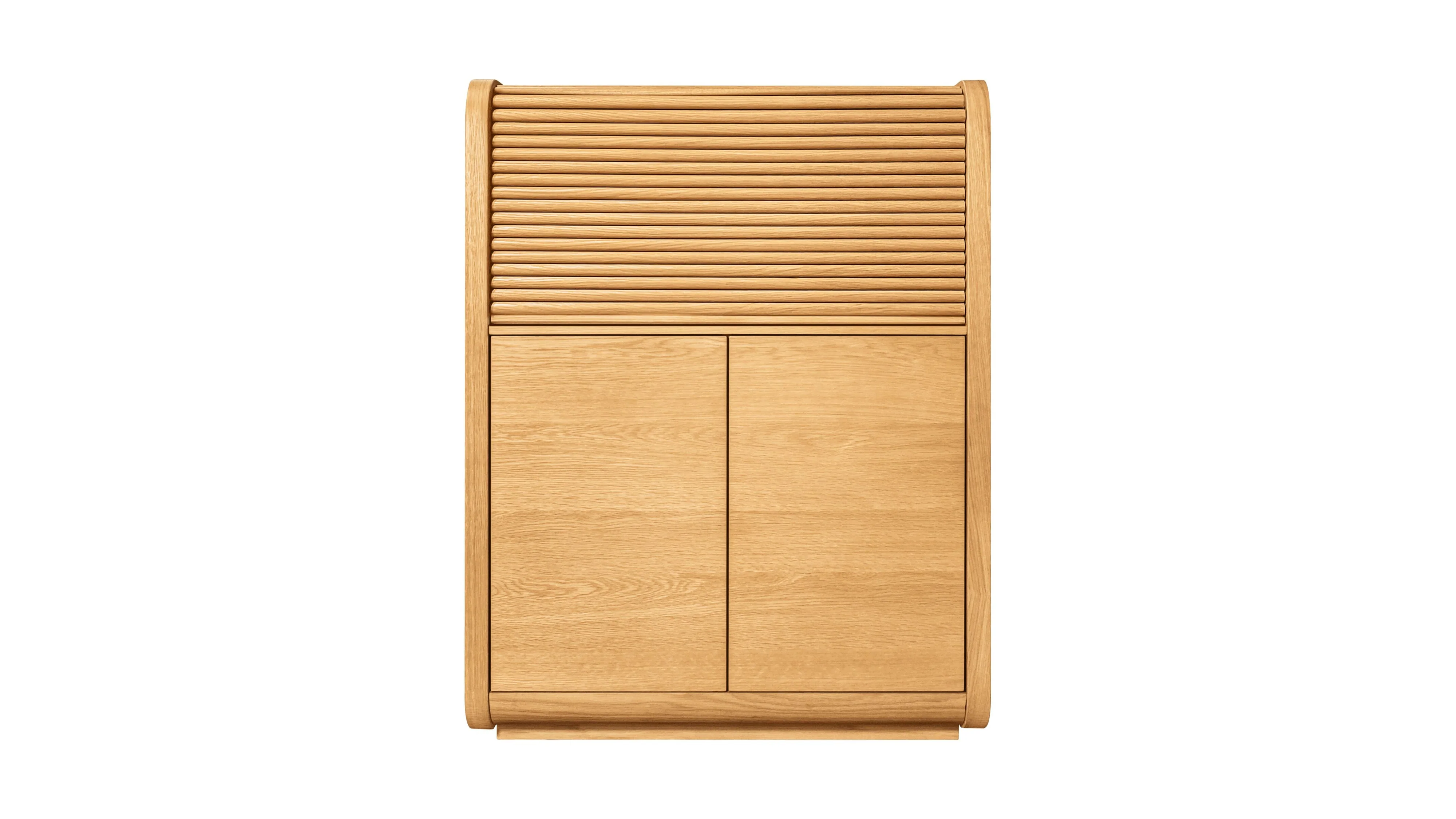 Roll Out Cabinet, White Oak